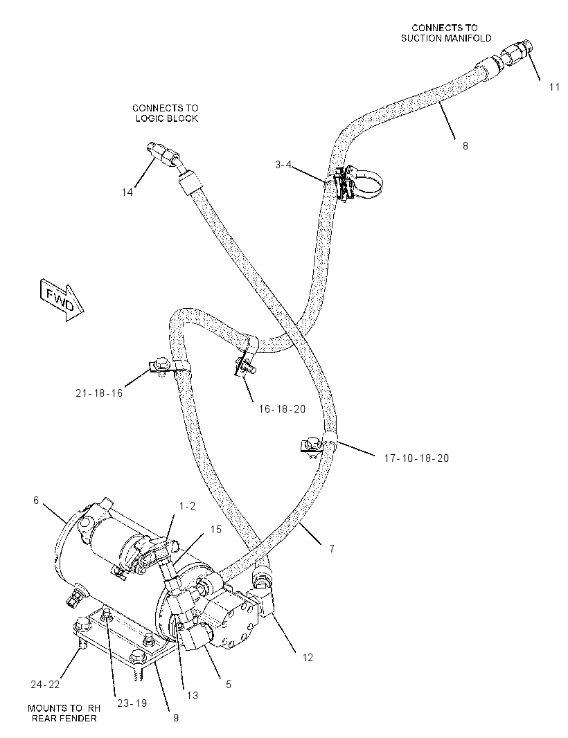 PUMP GP-ELECTRIC DRIVE 2868892 CAT