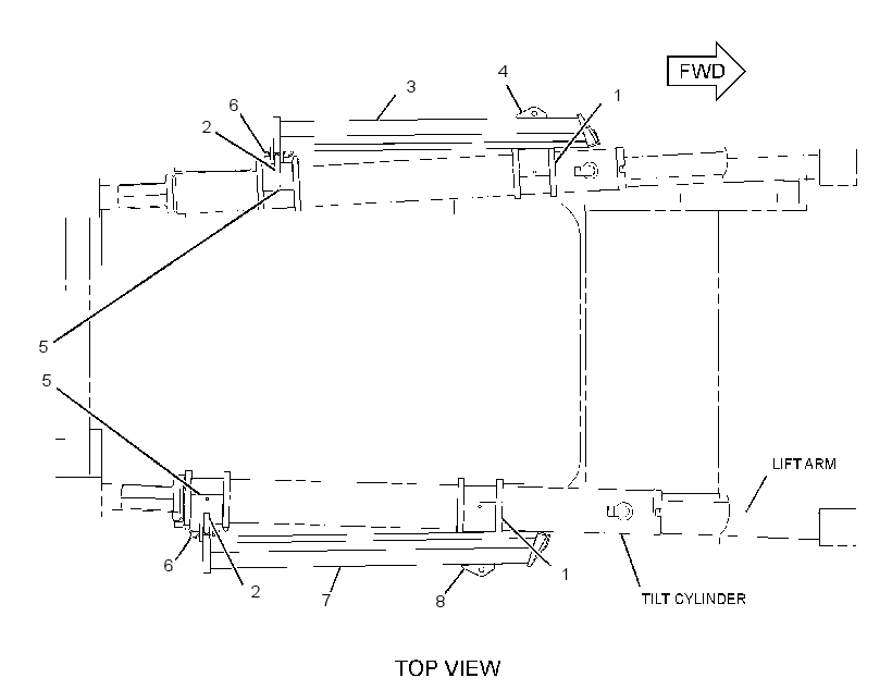 BRACE GP-LIFT CYLINDER 2689910 CAT