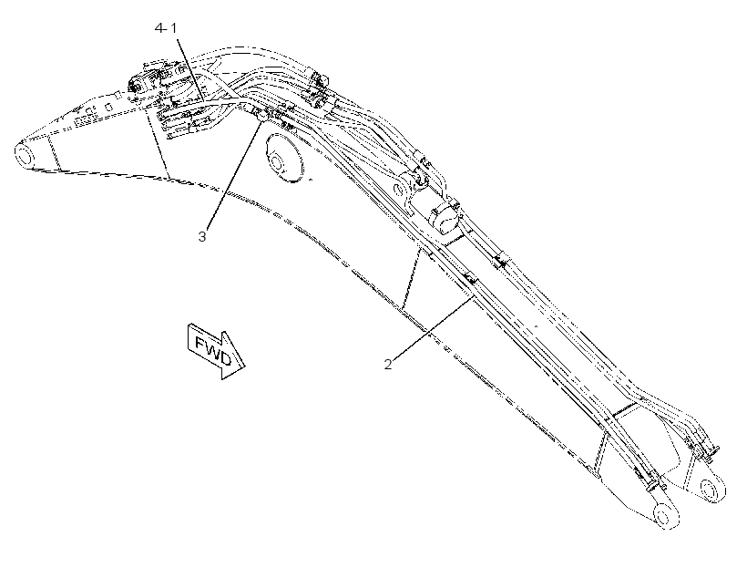 TUBE GP-HYDRAULIC 2887434 CAT