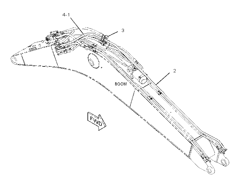 TUBE GP-HYDRAULIC 2887431 CAT
