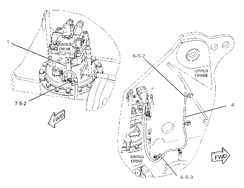 WIRING GP-FINE SWING 2594965 CAT