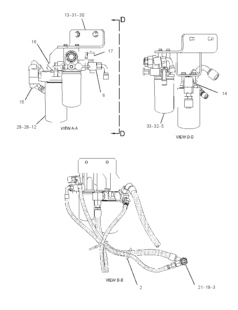 FILTER & LINES GP-HYDRAULIC 2852486 CAT