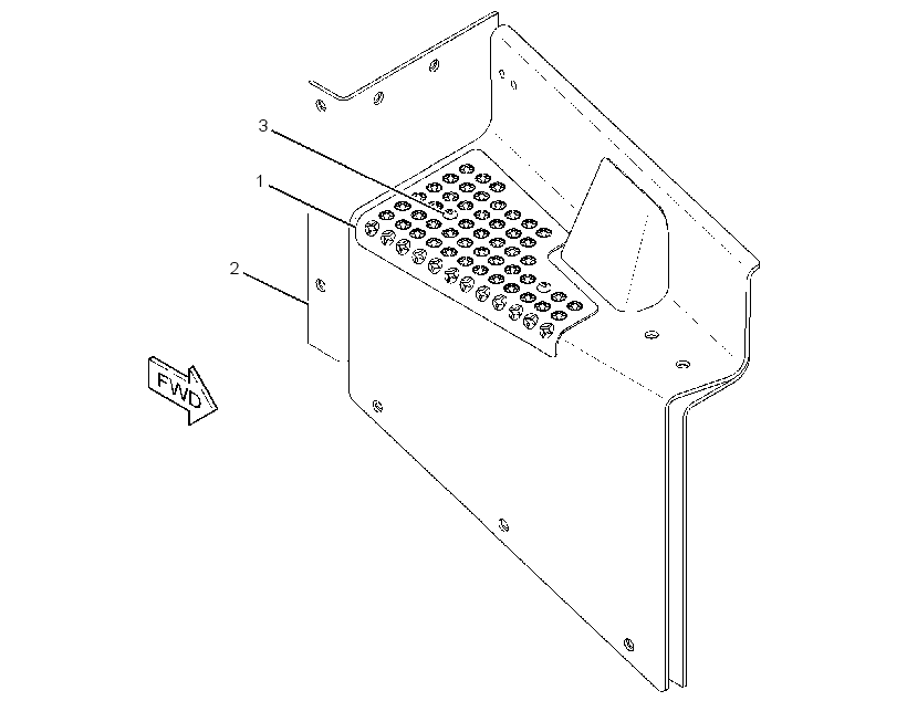 PLATE GP 2841585 CAT