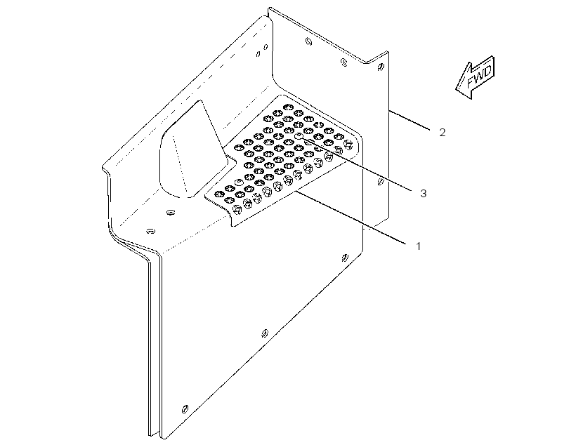 PLATE GP 2841586 CAT