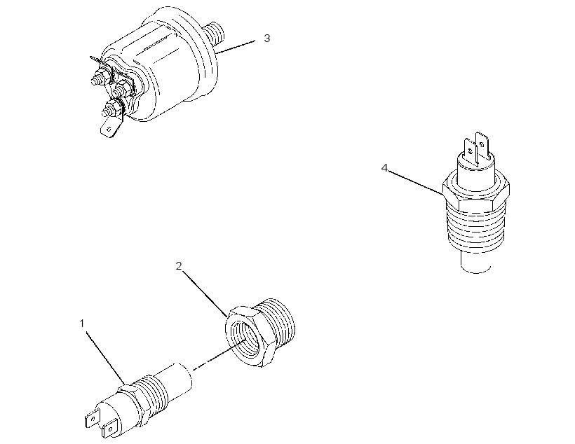 SENDER GP-TEMP & PRESS 2915828 CAT