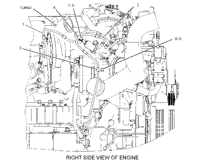 LINES GP-CLEAN GAS INDUCTION 2922477 CAT
