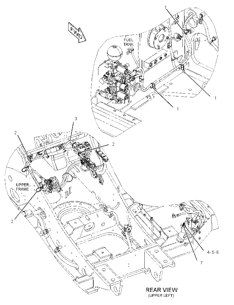 WIRING GP-AUXILIARY CONTROL 2757211 CAT
