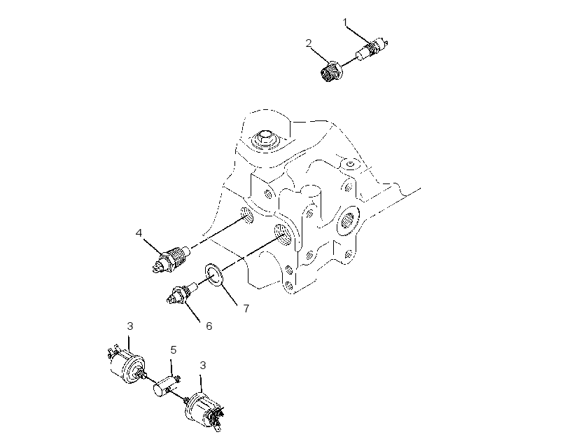 SENDER GP-TEMP & PRESS 2915830 CAT