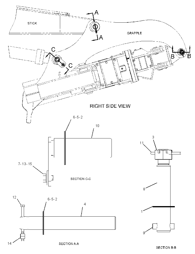 MOUNTING GP-HEEL 2600263 CAT