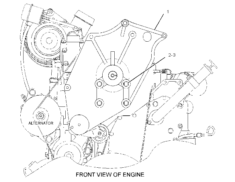BRACKET GP-ENGINE 2481290 CAT
