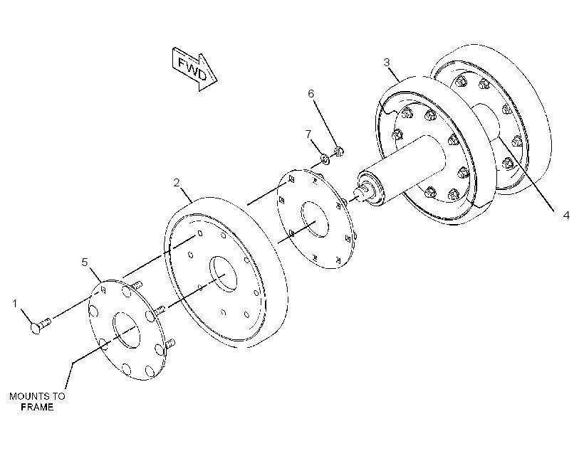 WHEEL GP-IDLER 2616300 CAT