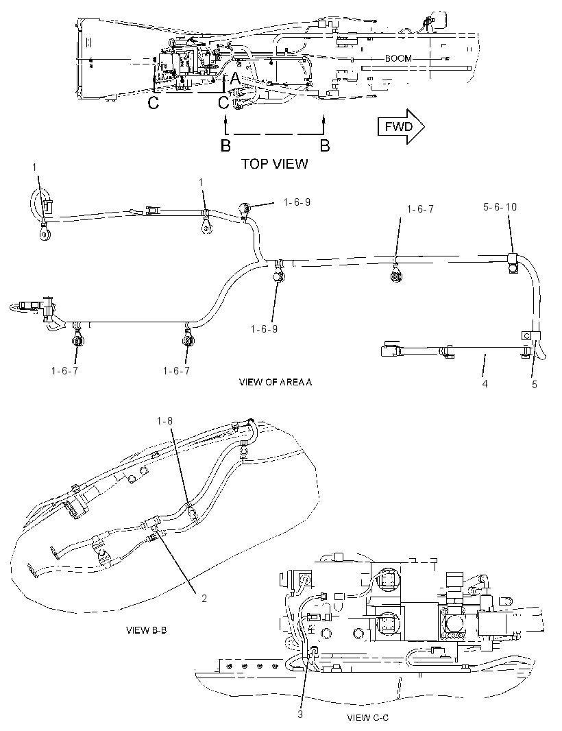 WIRING GP-AUXILIARY CONTROL 2757027 CAT