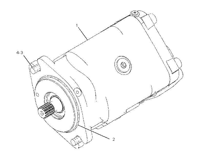 PUMP & MTG GP-HYDRAULIC FAN 2496534 CAT