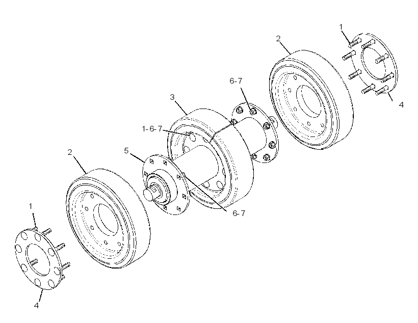 WHEEL GP-BOGIE 2616296 CAT
