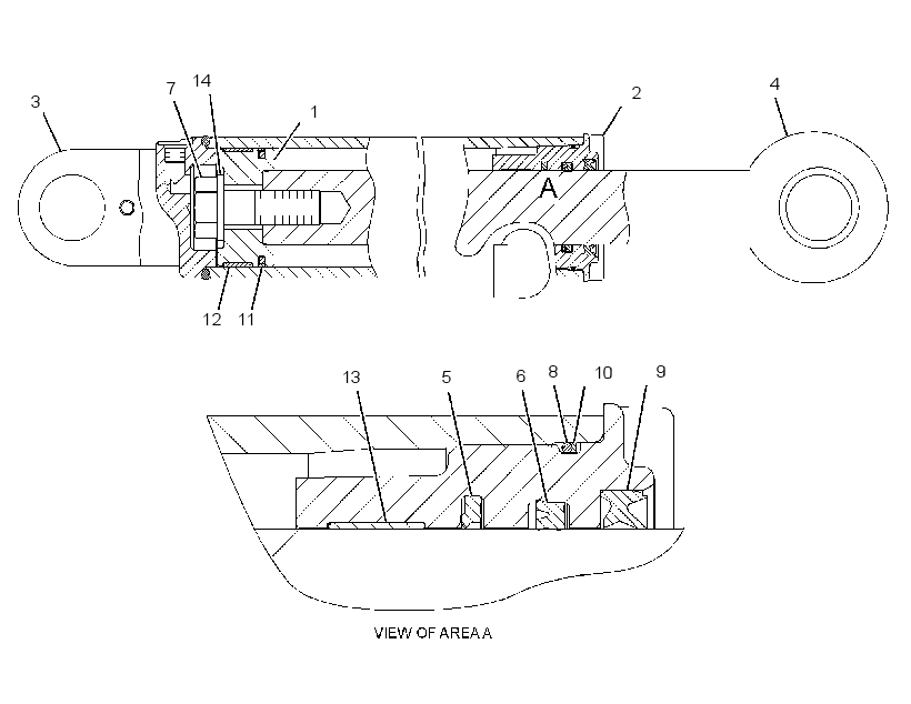 CYLINDER GP-ARTICULATION 2908074 CAT