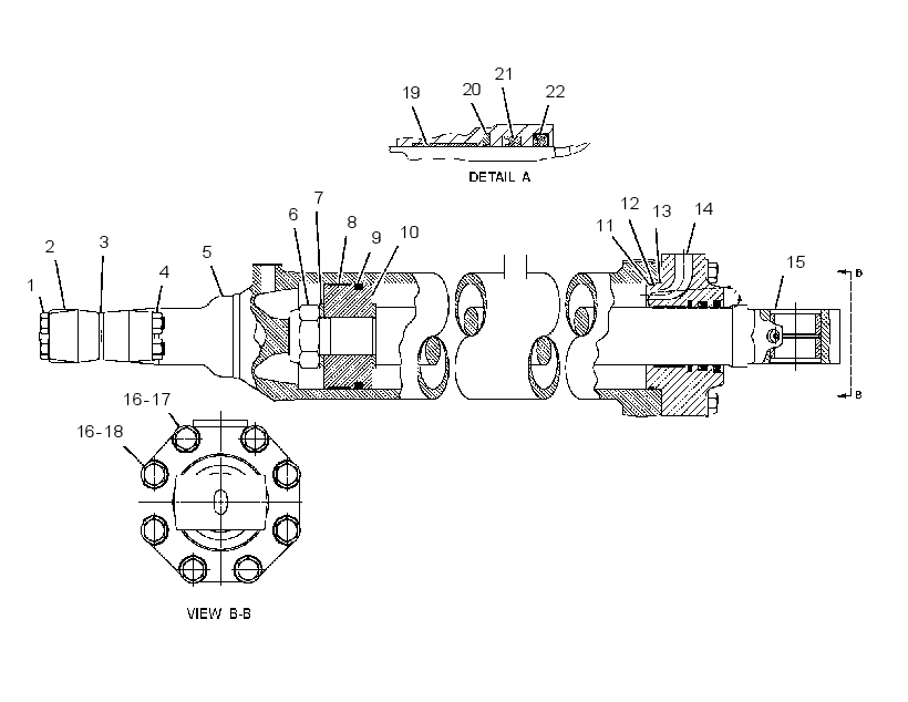 Цилиндр наклона 4Z6160 CAT