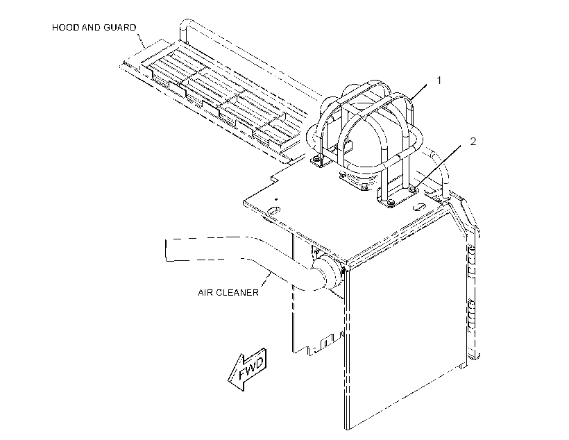 GUARD GP-AIR CLEANER 2866301 CAT