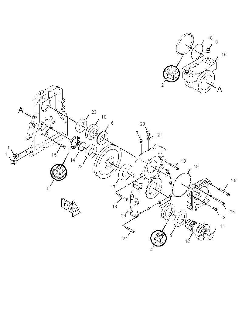DRIVE GP-HYDROSTATIC 2843870 CAT