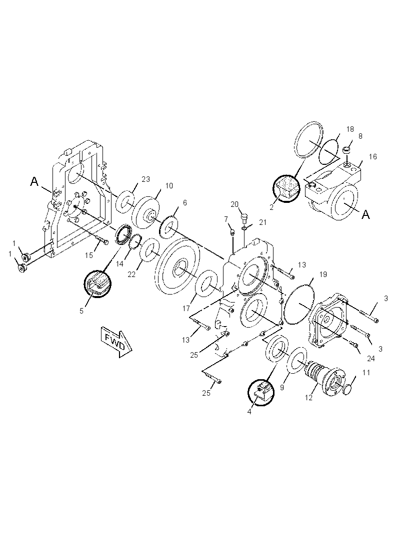 DRIVE GP-HYDROSTATIC 2843871 CAT