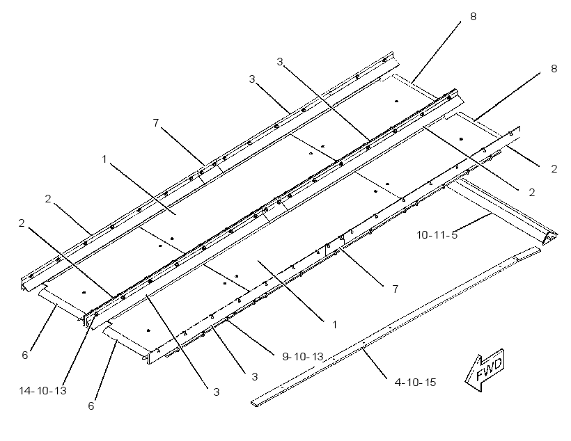 GUARD GP-CONVEYOR 2286807 CAT