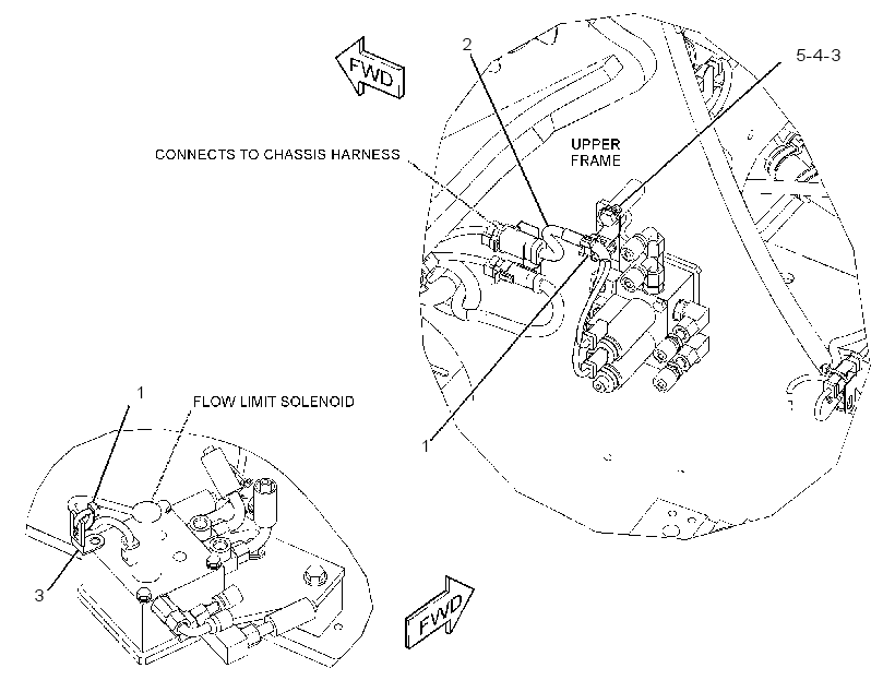 WIRING GP-MEDIUM PRESSURE 2757028 CAT