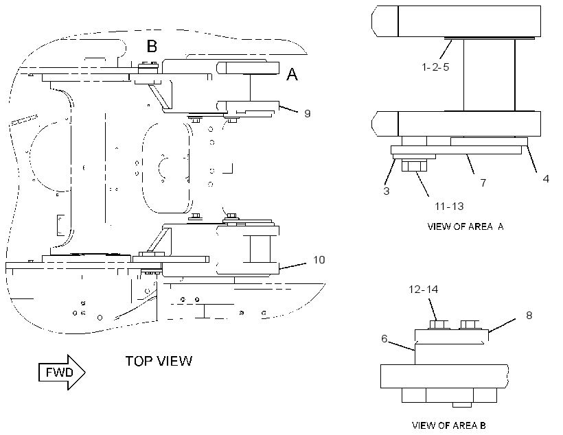 ADAPTER GP-HOIST CYLINDER 2792713 CAT