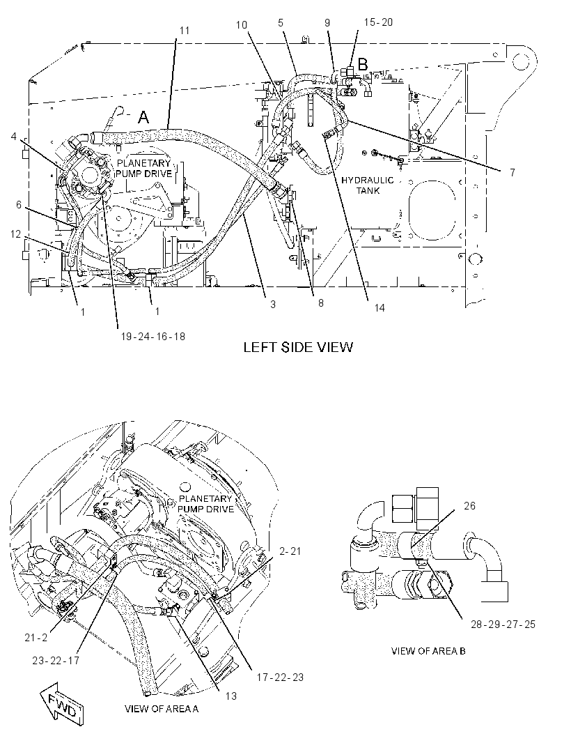 LINES GP-HYDRAULIC GENERATOR 2432708 CAT
