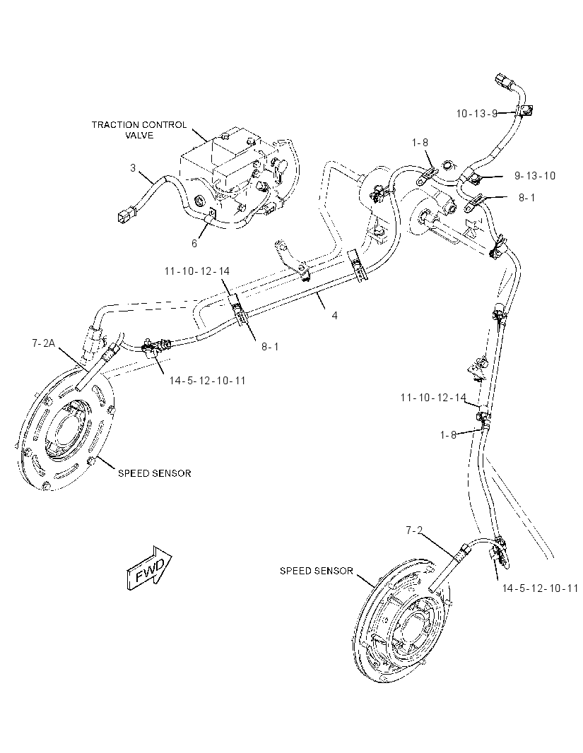 WIRING GP-TRACTION CONTROL 2701509 CAT