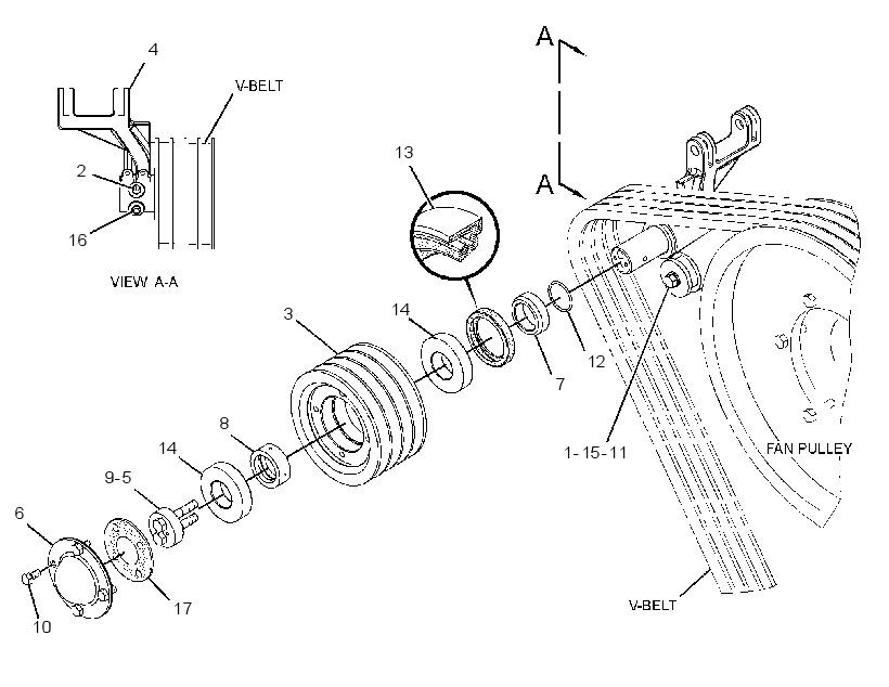 BELT TIGHTENER GP 2662365 CAT