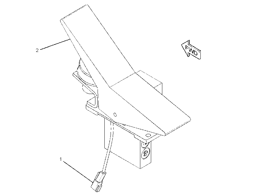CONTROL GP-PEDAL 2509621 CAT