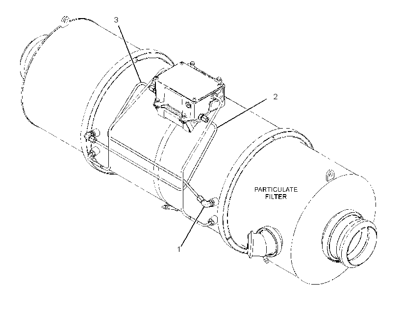 LINES GP-EXHAUST SENSOR 2835033 CAT