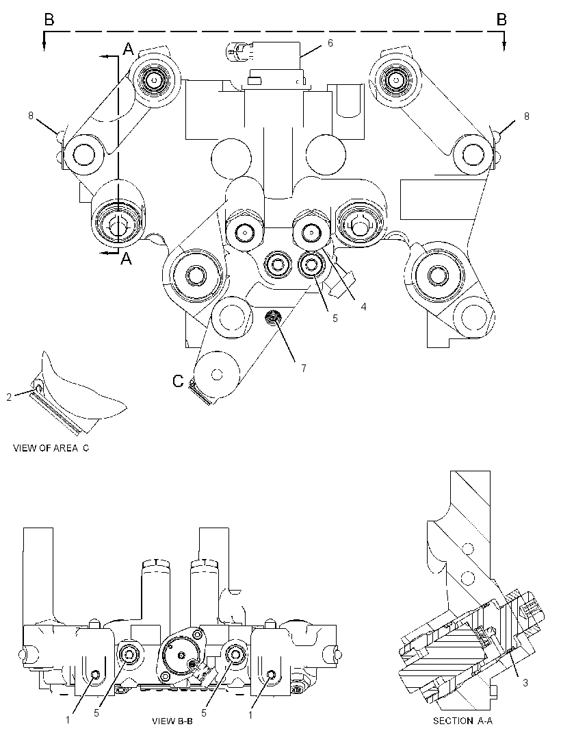 ACTUATOR AS-VALVE 2985498 CAT