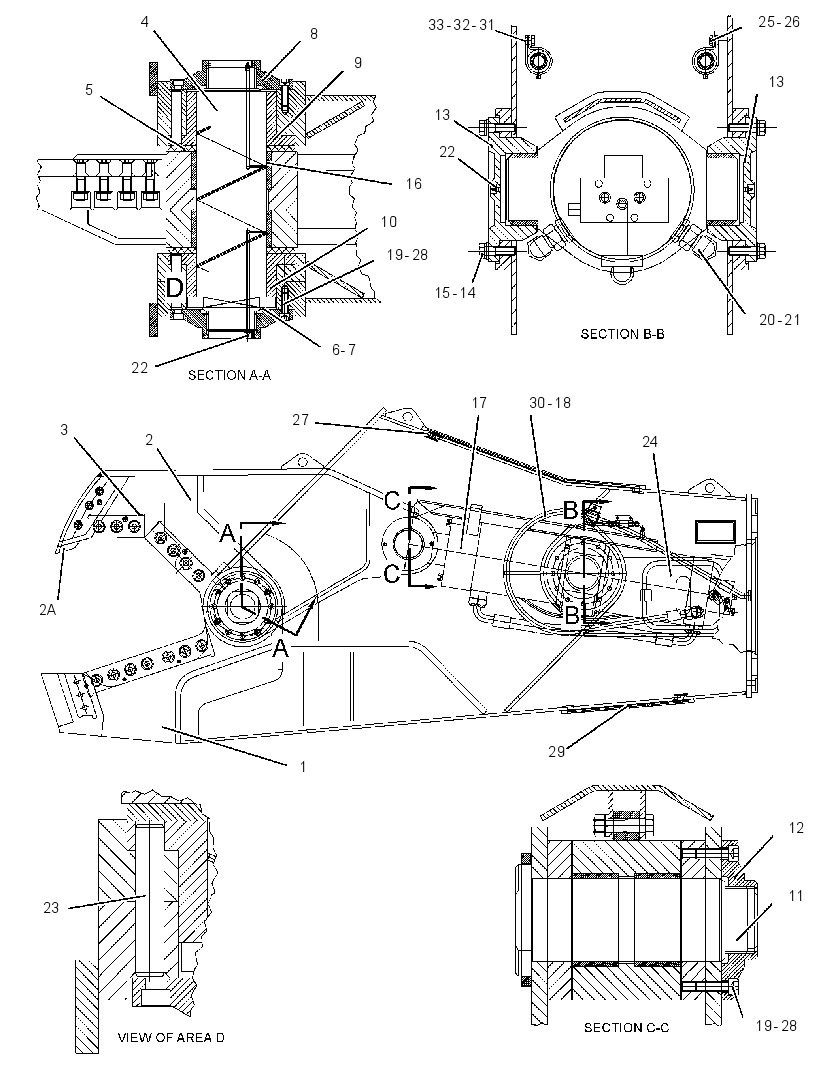 HOUSING GP-SHEAR 2178727 CAT