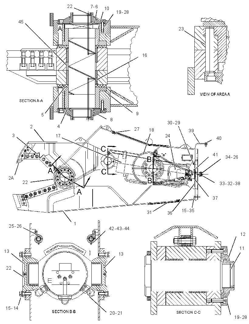 HOUSING GP-SHEAR 2171395 CAT
