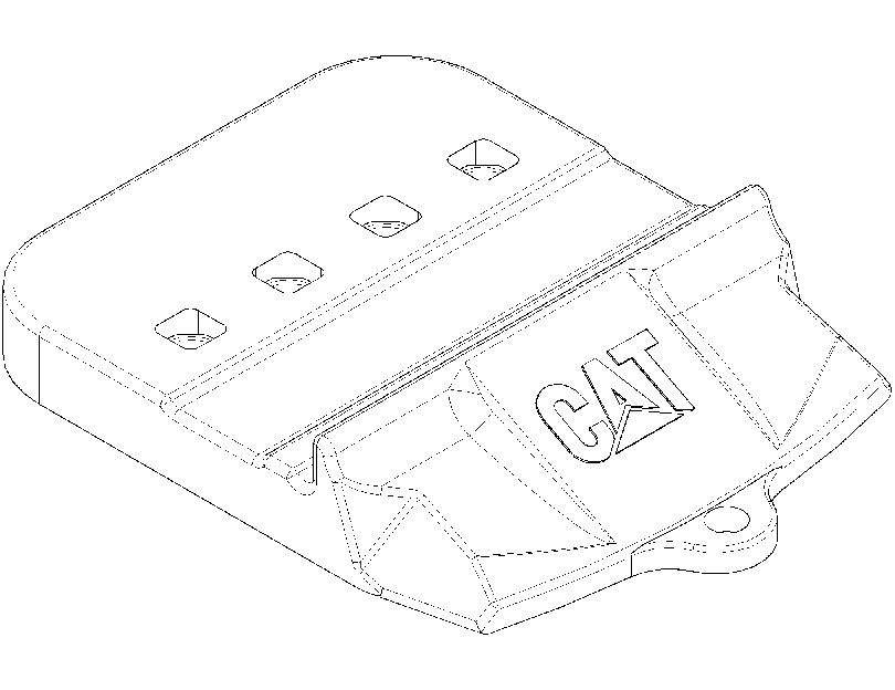 Сегментная кромка 2755460 CAT