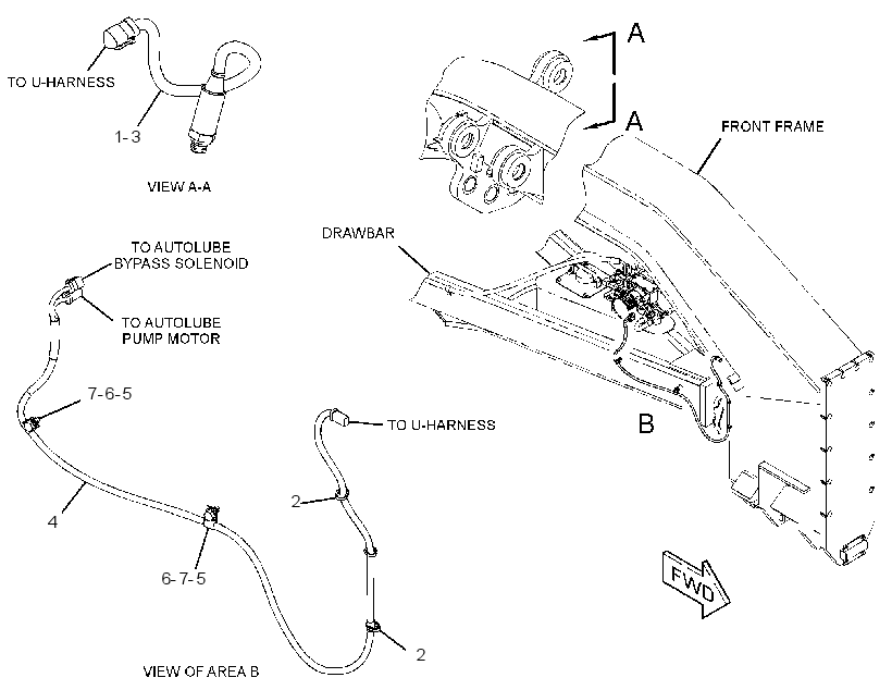 WIRING GP-LUBRICATION 2501096 CAT