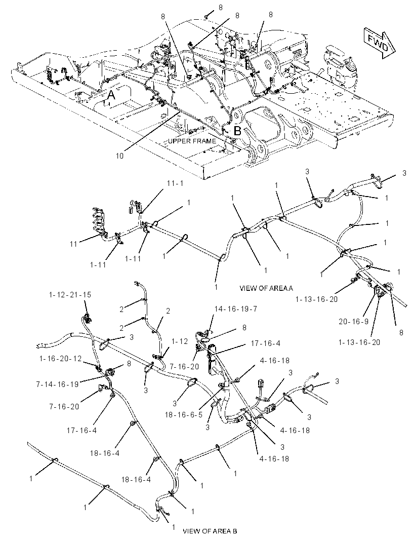 WIRING GP-COMBINED FLOW 2756856 CAT