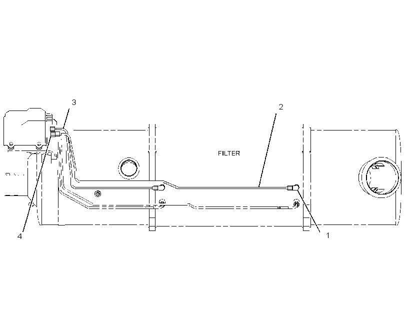 LINES GP-EXHAUST SENSOR 2854060 CAT