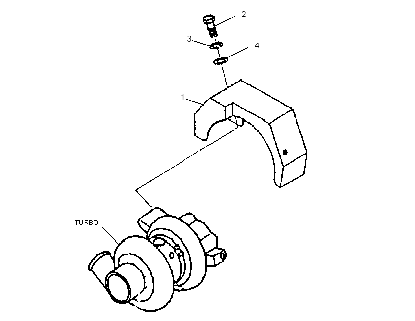 COVER GP-TURBOCHARGER 2964668 CAT