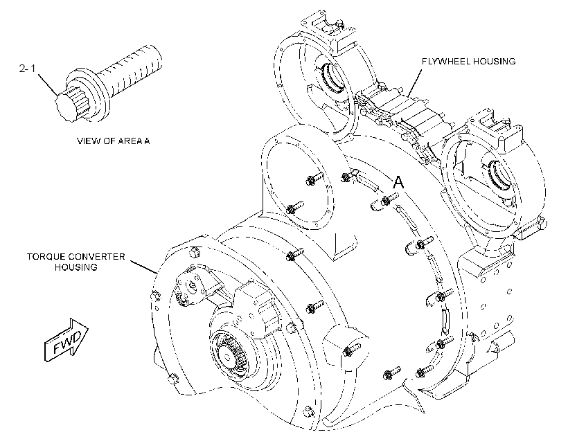 MOUNTING GP-TORQUE CONVERTER 2704258 CAT