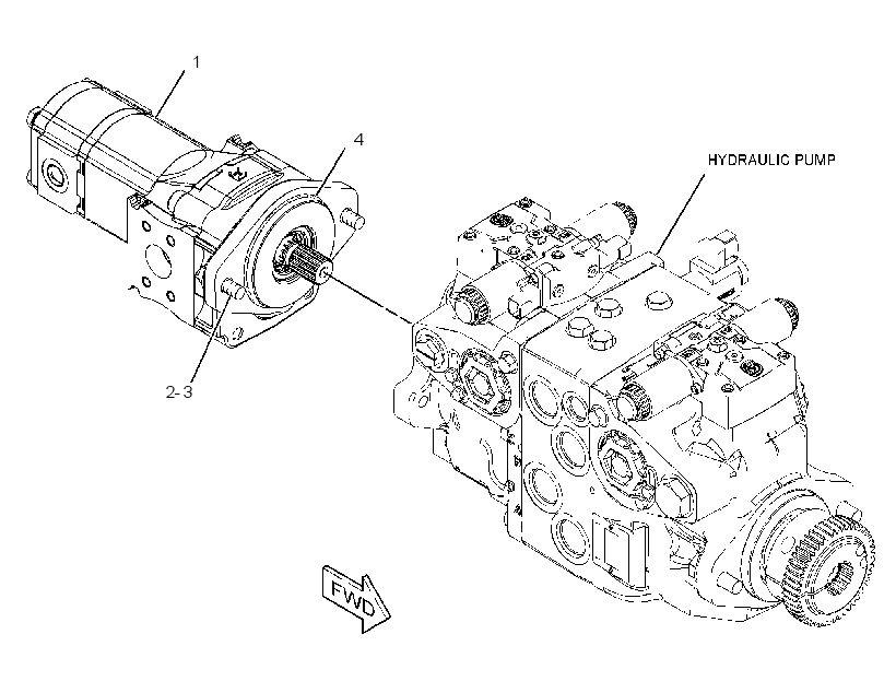 PUMP & MTG GP-GEAR 2583466 CAT