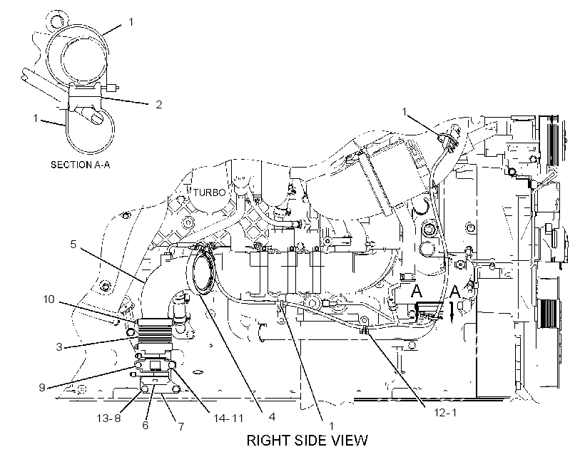 LINES GP-CLEAN GAS INDUCTION 2850207 CAT