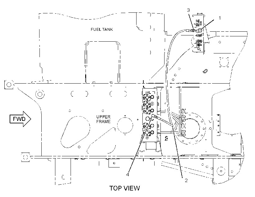 LINES GP-HYDRAULIC CONTROL 2542569 CAT
