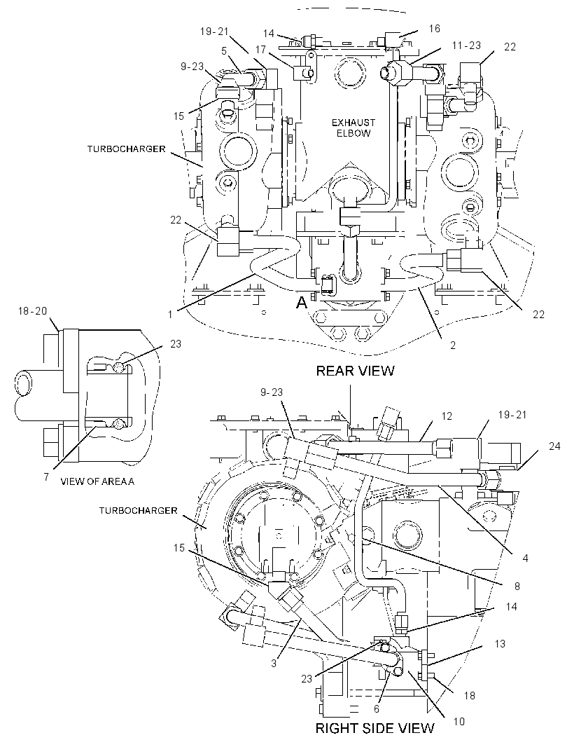 Трубопроводы водяные 4W5771 CAT