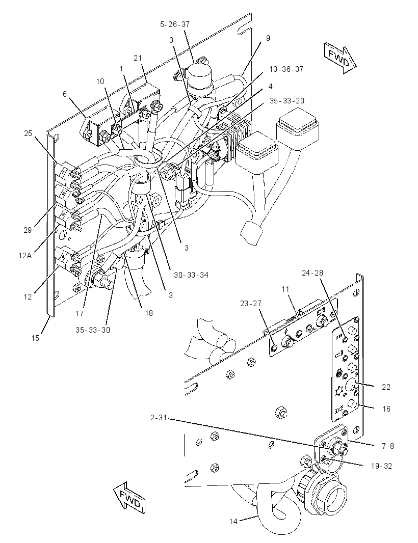 WIRING GP-RELAY PANEL 2688822 CAT