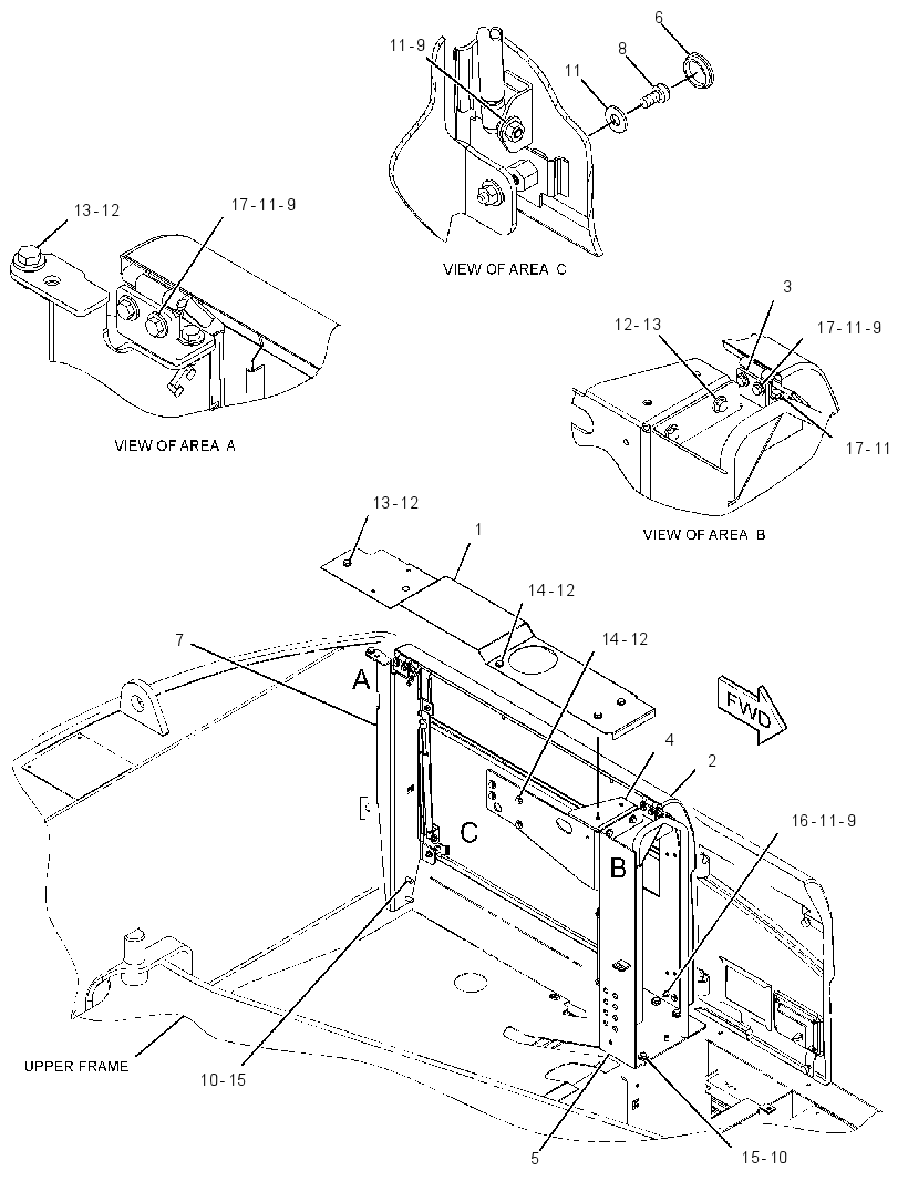 ENCLOSURE GP-FUEL TANK 2529831 CAT