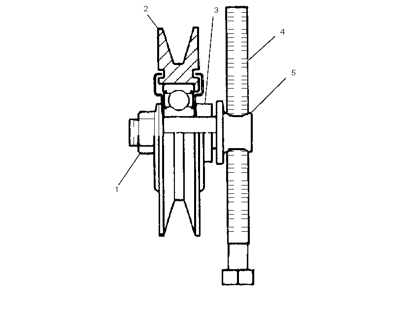 PULLEY AS-IDLER 2331146 CAT
