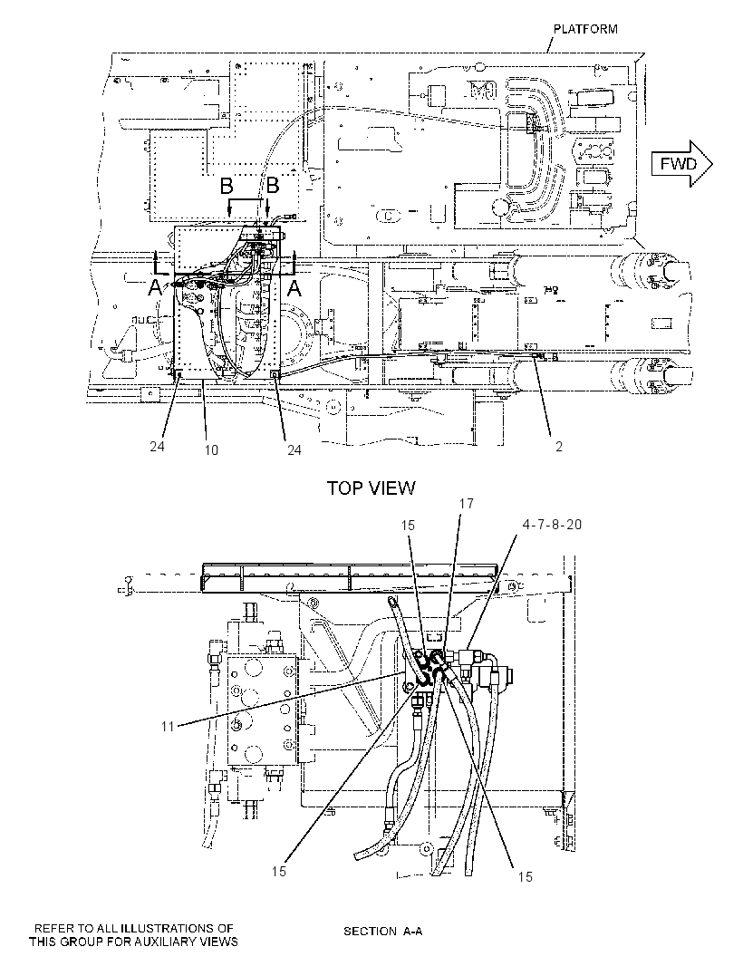 VALVE & LINES GP-BOOM 2517968 CAT