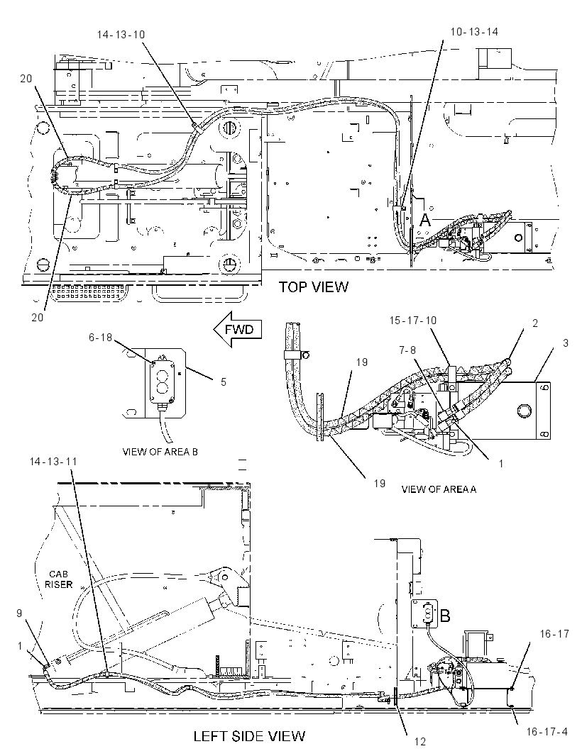 CONTROL GP-CAB TILT 2770626 CAT