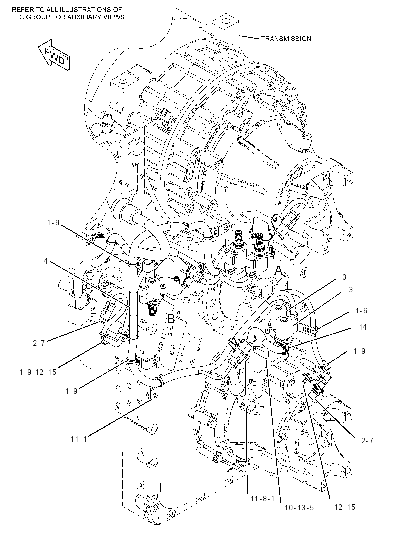 CONTROL GP-DRIVE AXLE 2887329 CAT